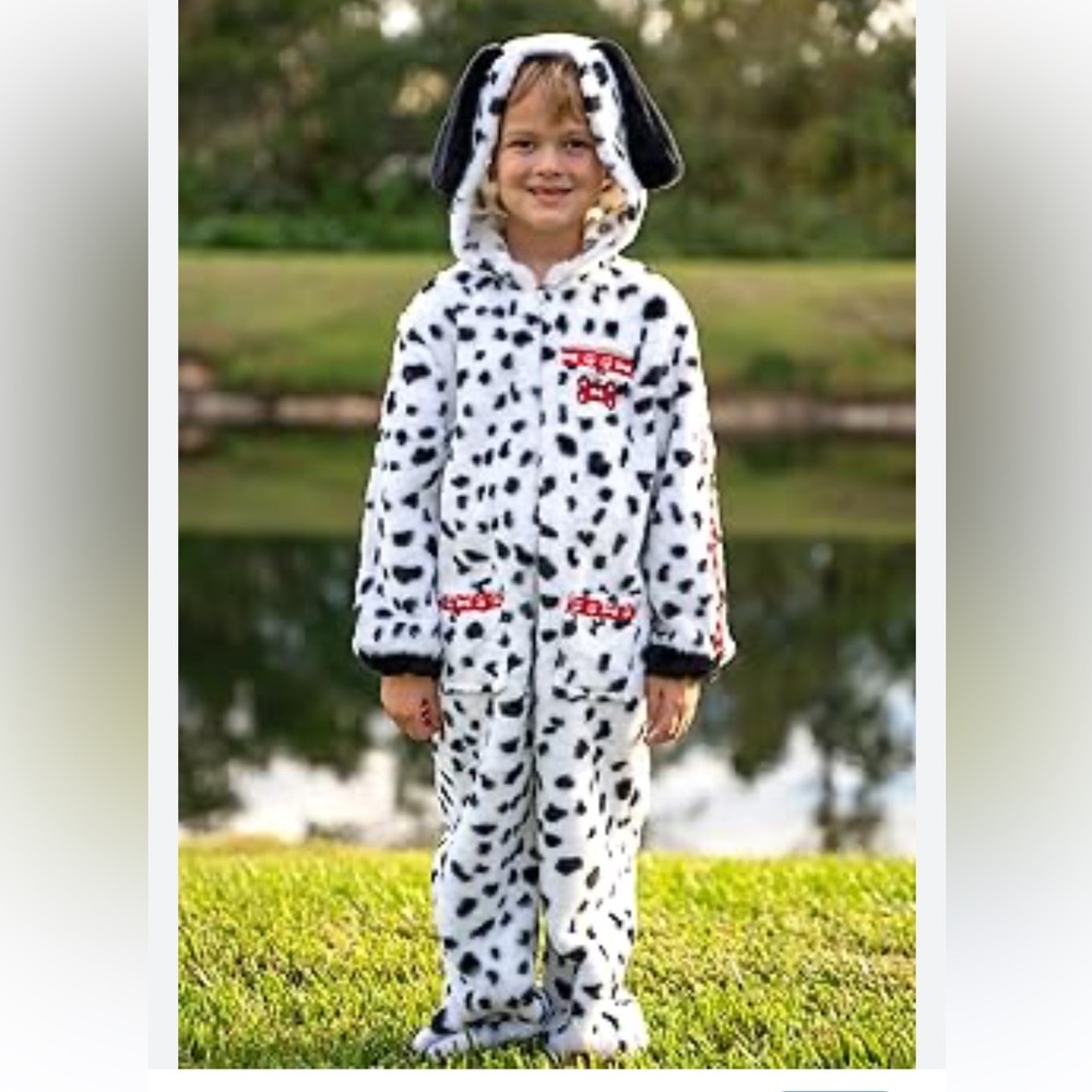 ReliBeauty Dalmatian Costume Kids Puppy  Toddler  Boys and Girls size 3T unisex